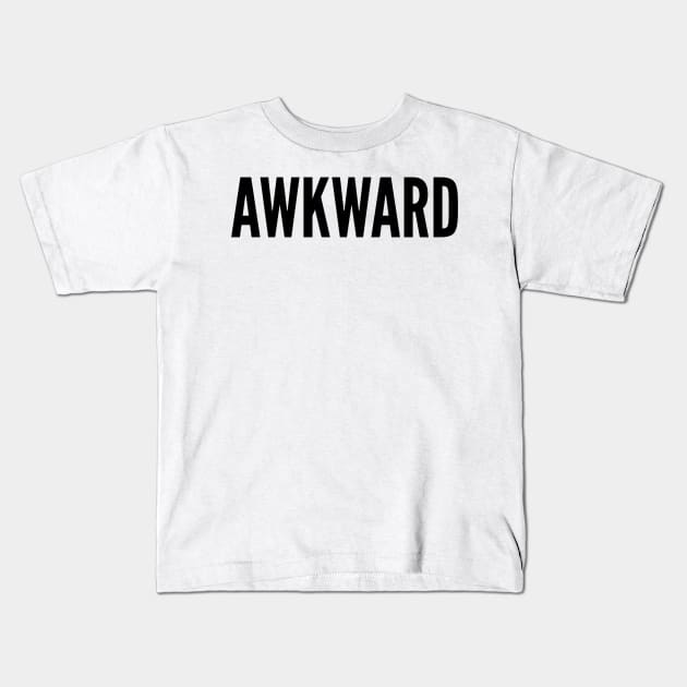 Awkward Kids T-Shirt by mivpiv